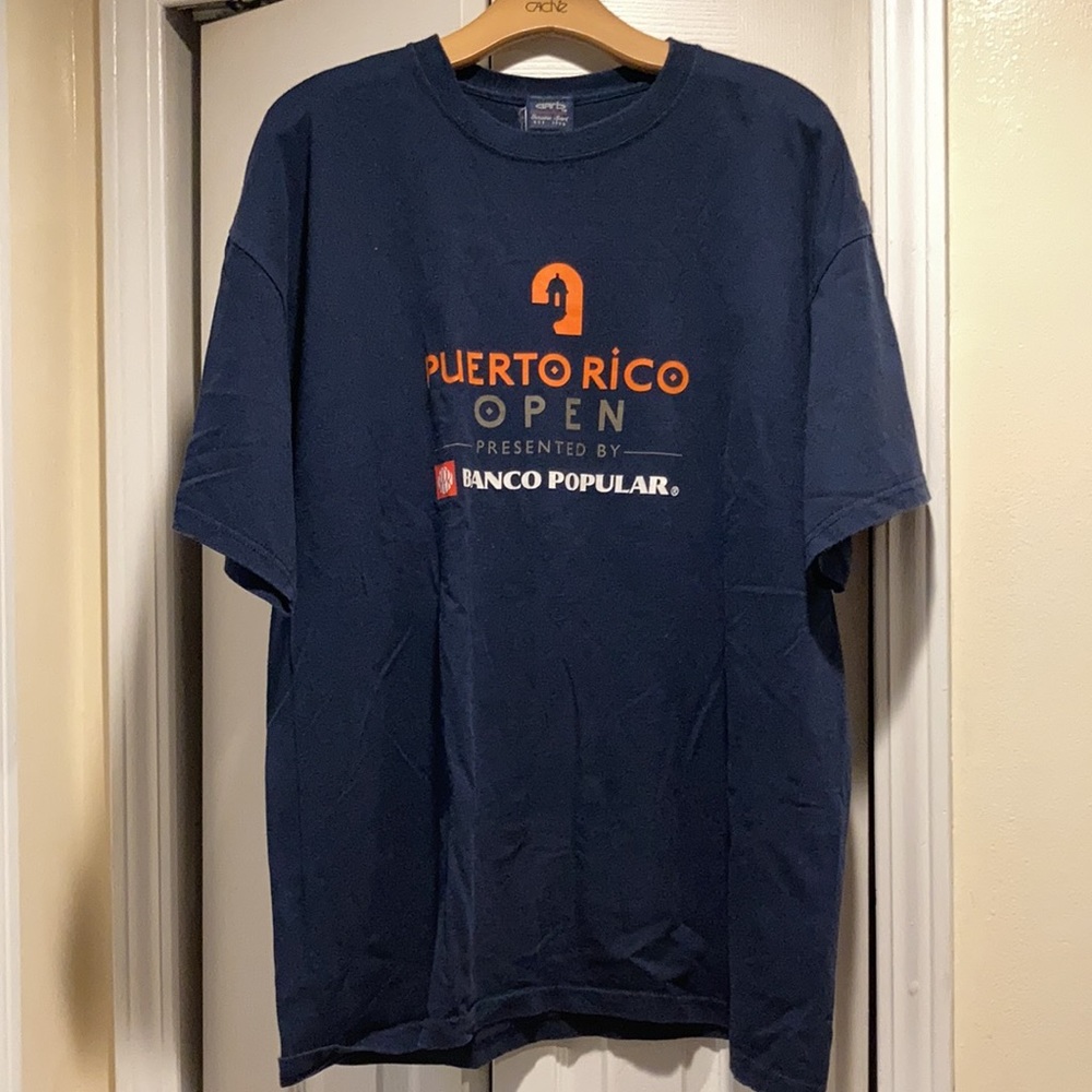 Garb Puerto Rico Open blue t-shirt XL